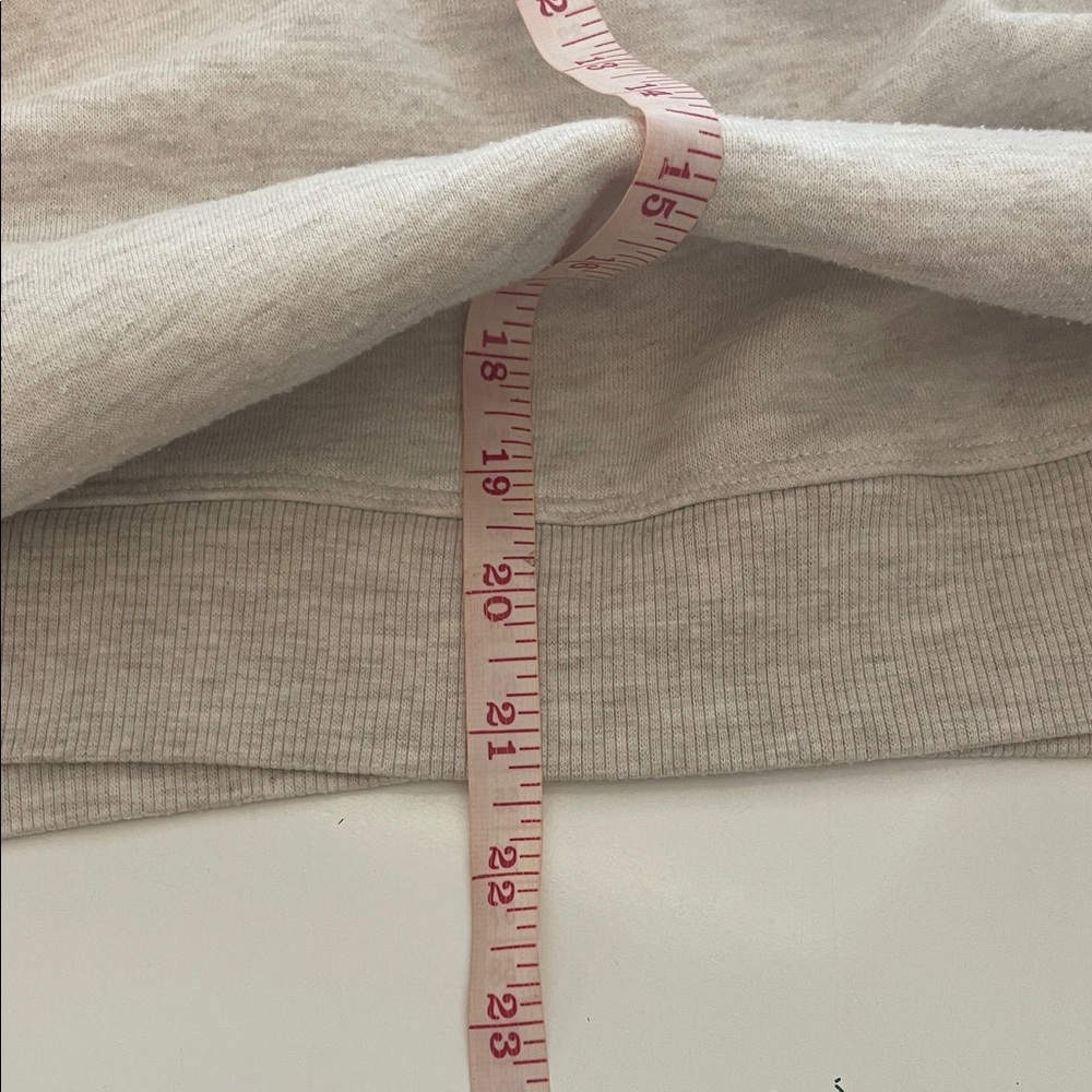 Cynthia Rowley Light Gray Zip-Up Top SZ XL - Picture 5 of 5